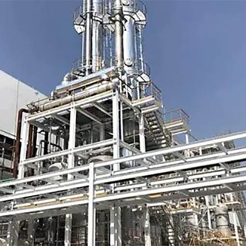 Industrial DMF distillation columns or towers