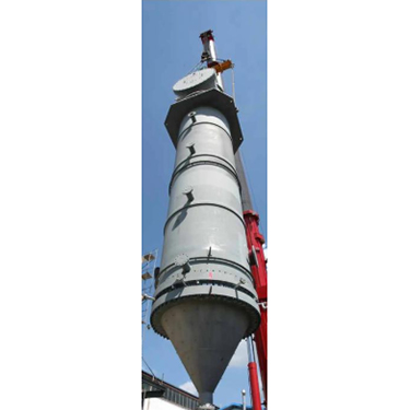 Industrial centrifugal-bladed wiped film evaporator